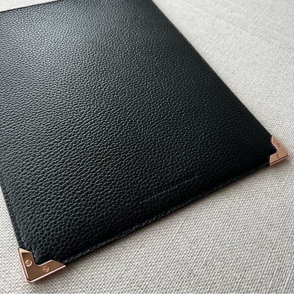 Alexander Wang Accessories - ALEXANDER WANG Prisma Skeletal Textured Leather iPad Folio Sleeve